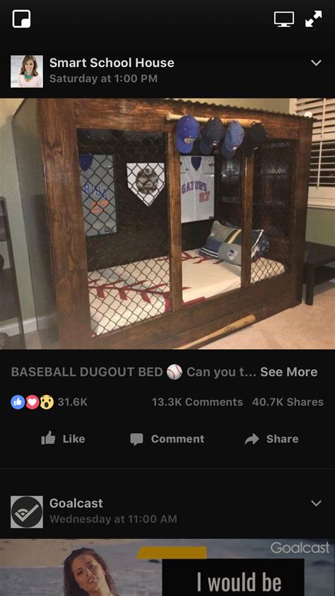 Dugout Childs Bed Perfect Baseball Dugout Baseball Theme Room