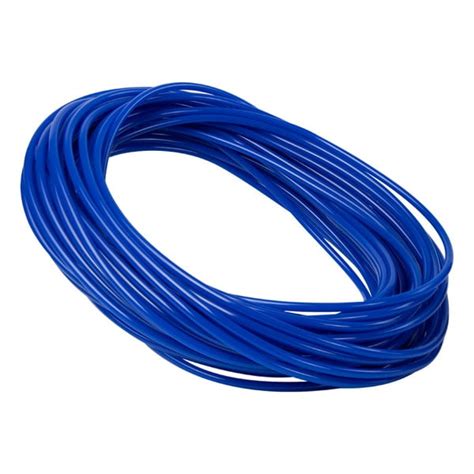 Hard Bendable Sever Temperature Blue Opaque Plastic Tubing For Chemical
