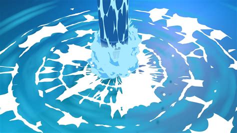 Anime Water Splash In Blender Youtube