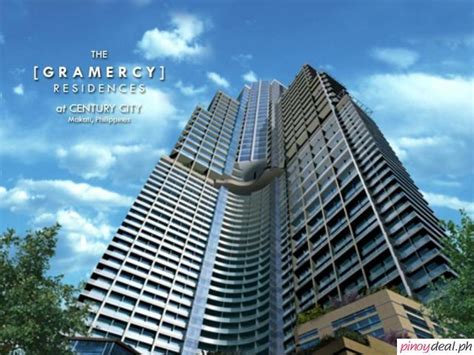 sale  gramercy residences  century properties philippines