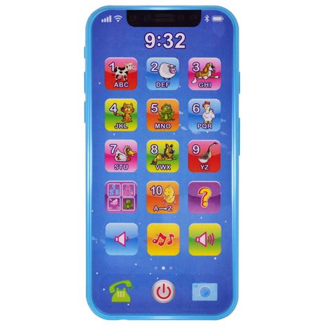 Baby Phone Toy Kids Cell Phone Toy With Lights And Music Role Play Fun
