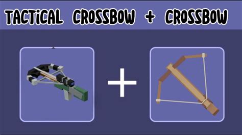 Tactical Crossbow Crossbow Roblox Bedwars Youtube