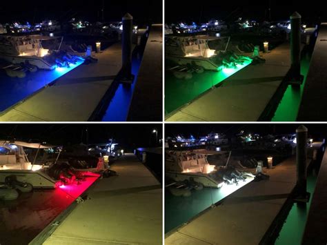 Installed Boat Lights Photo Gallery Sea Vision By Underwater Lights Usa