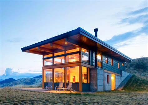 Nahahum Cabin Passive Solar Lead Inhabitat Green Design Innovation