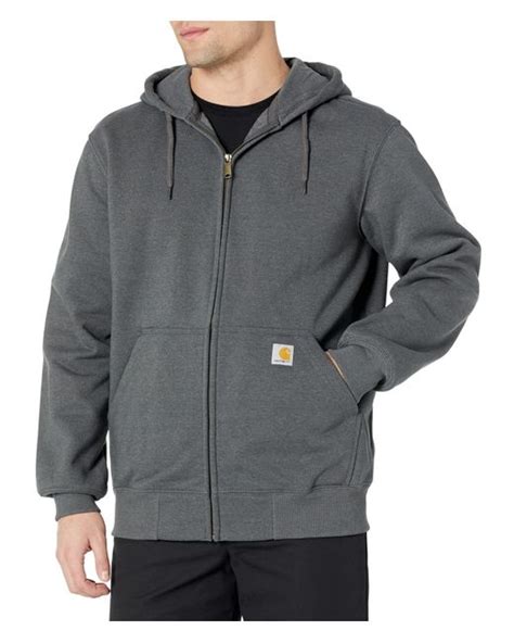 Carhartt Rain Defender Paxton Heavy Weight Hooded Zip Front Sweatshirt