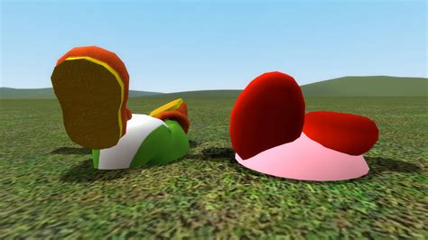 Yoshi And Kirby Buried Upside Down Part 2 By Picklenick95 On Deviantart