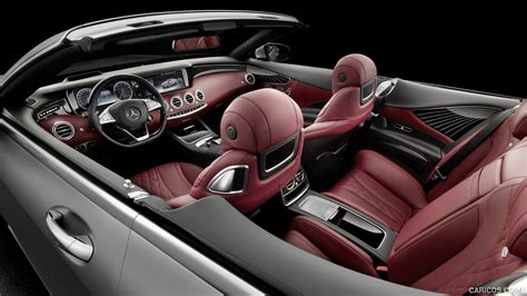 2017 Mercedes Benz S Class S500 Cabriolet Amg Line Leather Bengal Red