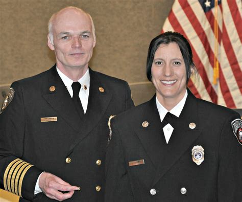 Tacoma Fire Department Firefighter Annie Craig Presented Medal Of