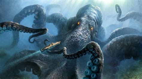 Kraken Sea Monsters Kraken Mythical Creatures