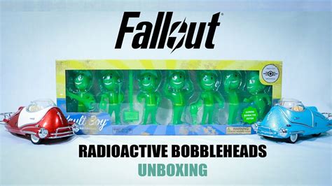 Fallout 76 Glowing Radioactive Bobbleheads By Gaming Heads Unboxing