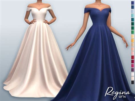 The Sims Resource Regina Dress