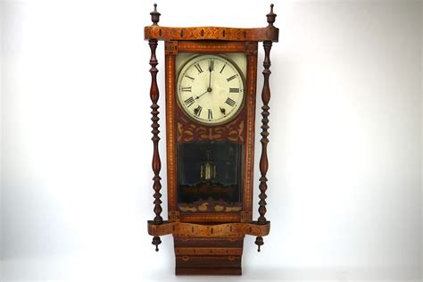 Lot 16 New Haven Anglo American Wall Clock Van Metre Auction