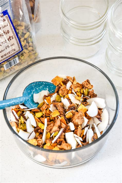 Tropical Dried Fruit Trail Mix Project Meal Plan
