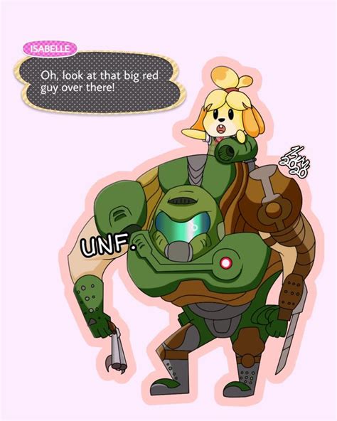 Doom New Horizions Doomguy And Isabelle Know Your Meme