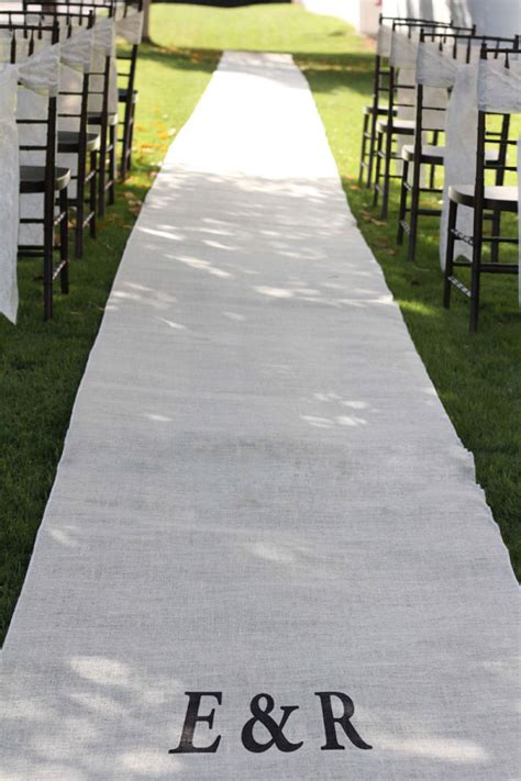 Burlap Wedding Aisle Runner 36 Inch X 100 Feet Rustic White Buy Now
