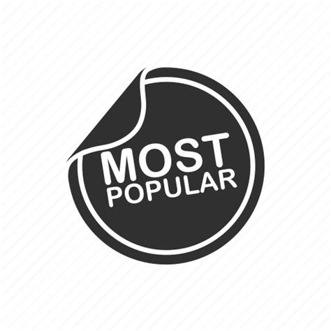 Badge Most Popular Most Popular Badge Popular Icon
