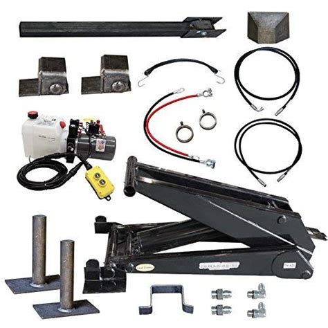 Hydraulic Hoist Kit 24000 Lbs Dump Trailer 12v Scissor Hoist Kit