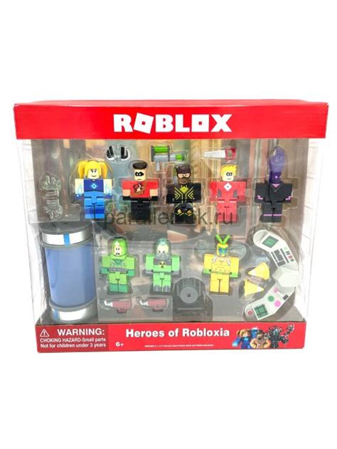 Набор фигурок Роблокс Heroes Of Robloxia 8 шт