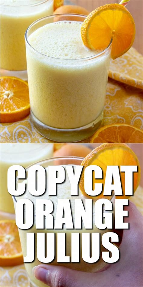 With their fusion menu items and fine cakes, you be spoilt for choice. This Copycat Orange Julius recipe is just like the frothy ...