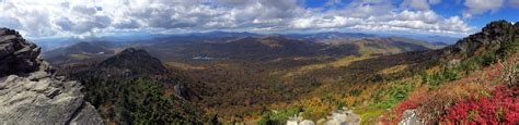 Amazing Panoramic Photo From Atop Grandfather Mountain Sunday Oct 16