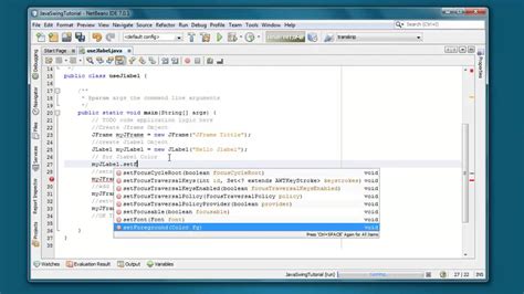 How To Set Font Color On Jlabel In Java Swing Programing For Beginners