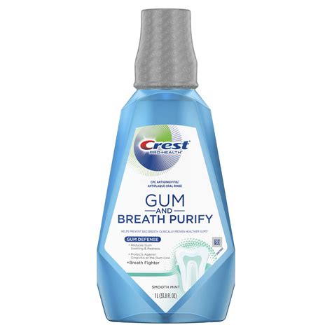 Crest Pro Health Gum And Breath Purify Oral Rinse Mouthwash Mint 338