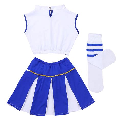 Kinder Mädchen Cheerleader Kostüm Schule Kinder Cheer Uniform Outfit