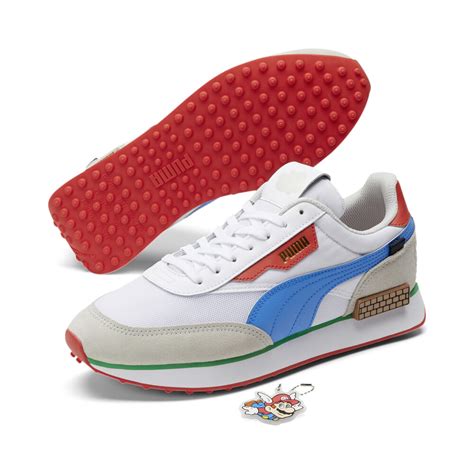 Puma X Nintendo Super Mario 64 Future Rider Sneakers White Puma