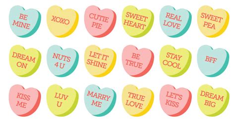 Conversation Hearts Clipart At Getdrawings Free Download