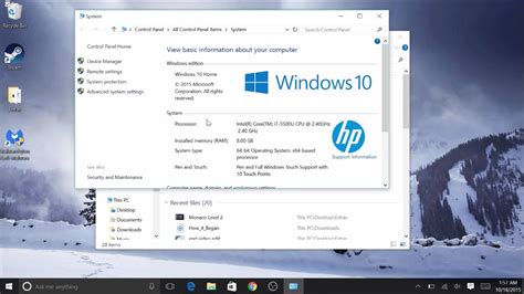 2 how to check computer specs via windows 10 system information. Windows 10 How to find computer specs - YouTube