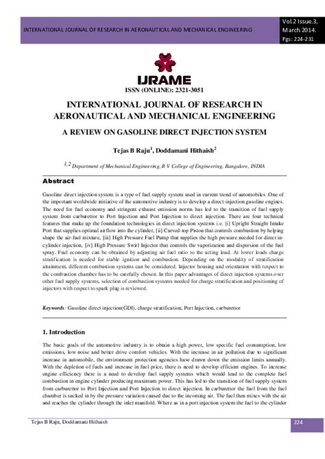 • gasoline direct injection systems require very fast and accurate exhaust gas oxygen content mea (PDF) A REVIEW ON GASOLINE DIRECT INJECTION SYSTEM ...