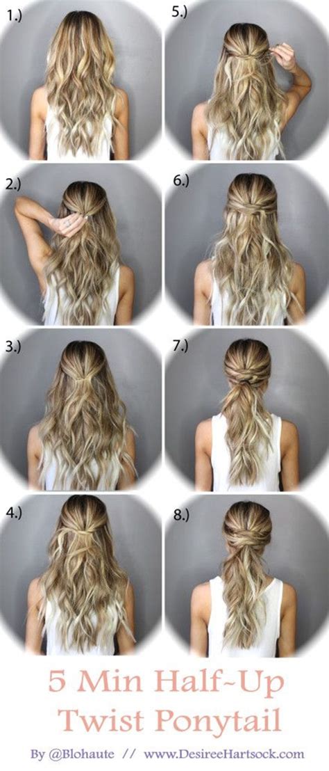 10 easy, quick everyday hairstyles for long hair & hairstyles for medium hair videos for women. 40 Easy Hairstyles for Schools to Try in 2016