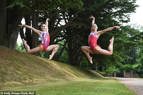 Tokyo Olympics British Gymnasts Jessica And Jennifer Gadirova Bidding