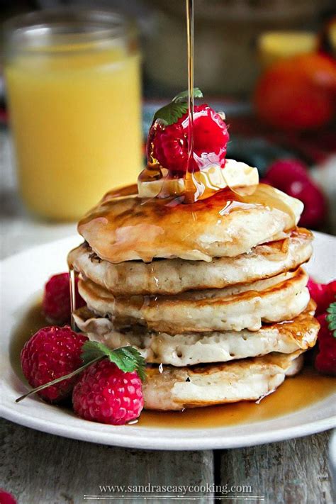 Classic Pancakes Sandras Easy Cooking Breakfast And Brunch Recipes