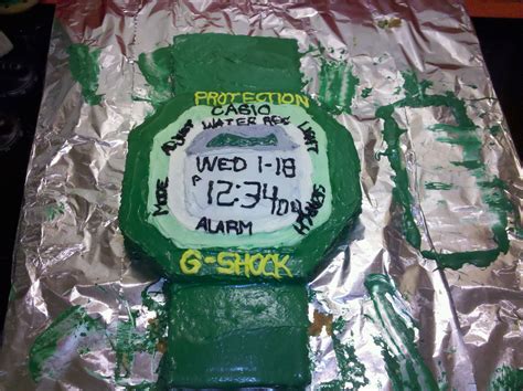 Mygshock mygshock every model (same site; G-Shock Birthday Cake!