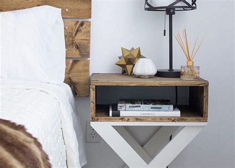10 Easy Diy Nightstands In Wood To Complete Your Bedroom Decoist