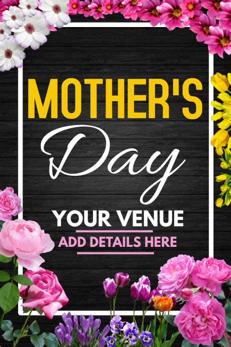 Mothers Day Flyer Event Flyer Template Postermywall