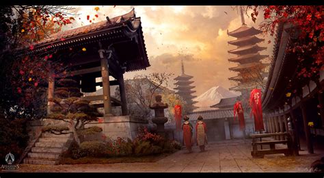 Assassin S Creed Japan Concept Fan Art Vladimir Manyukhin Fan