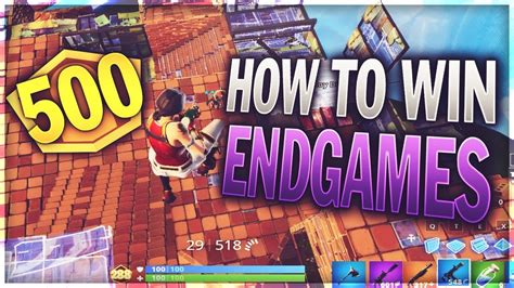 How To Consistently Get To Endgame In Fortnite 5 Easy Ways Youtube