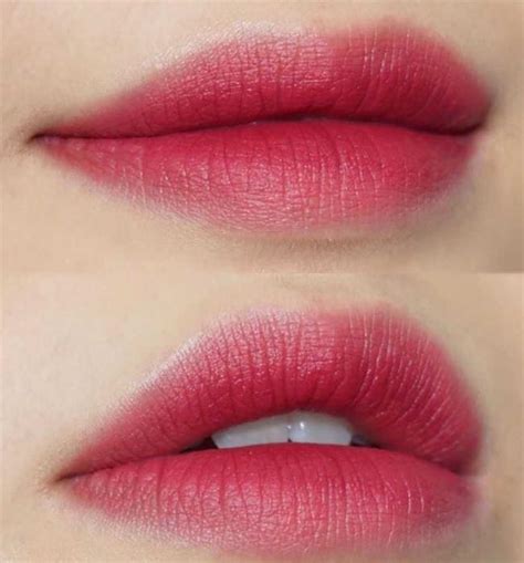Korean Lips Reverse Ombre Lip Makeup Photos And Tutorials