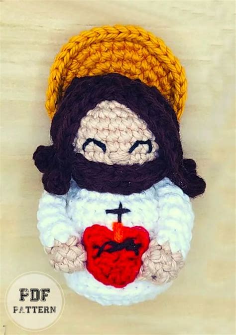 Crochet Jesus Christ Pdf Amigurumi Pattern
