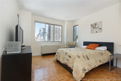 New York Apartment Photographer Work Second Bedroom Of Midtown East Condo With Stunning Views
