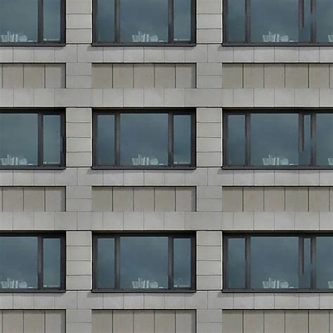 Texture Residential Building Seamless 00777