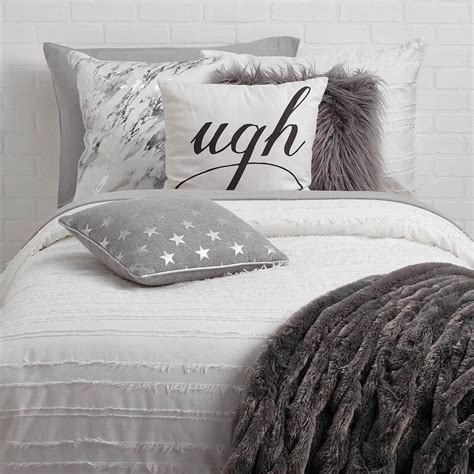 Eyelash Fringe Comforter And Sham Set Pillows Bed Bedroom Pillows