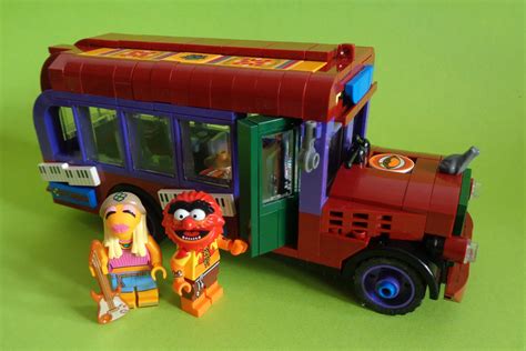 Lego Ideas Electric Mayhem Bus From The Muppet Show
