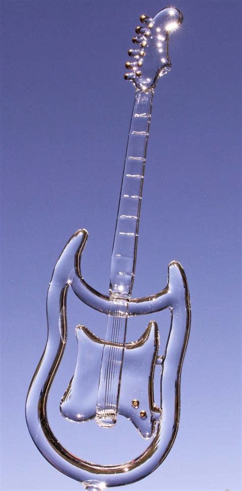 Glass Guitar By Victor46 On Etsy 120 00 Unique Guitars Custom Electric Guitars Beautiful