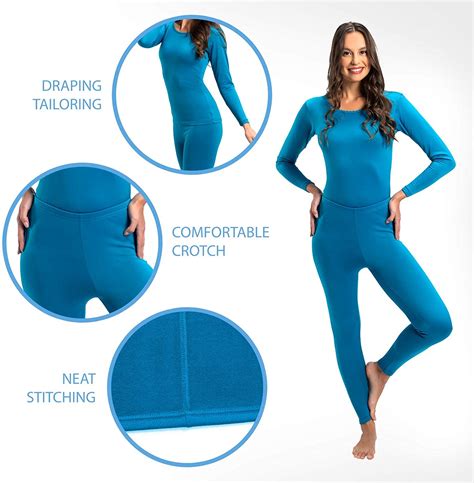 Rocky Thermal Underwear For Women Fleece Lined Thermals Women S Base Layer Long Ebay