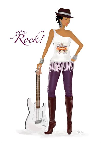Maybe you would like to learn more about one of these? You Rock! Greeting Card - This design was inspired by my ...