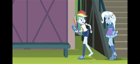 Equestria Girls Rainbow Dash Feet