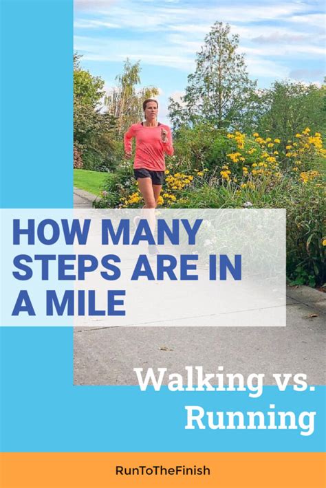 How Many Steps In A Mile Walking Or Running